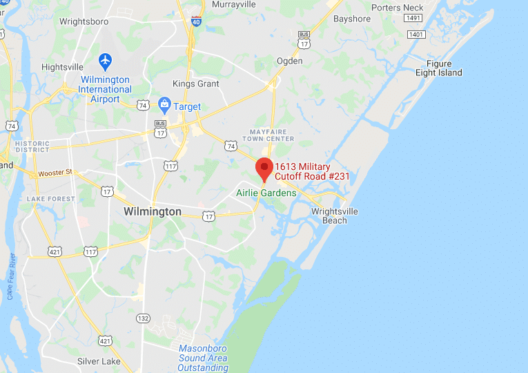 Map of Wilmington Location